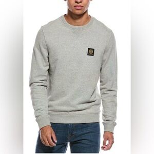 Belstaff Heather Grey Crewneck Sweatshirt